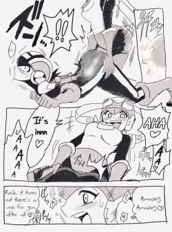 Page 4 of Exe Futanari Dark Roll chan x Rockman