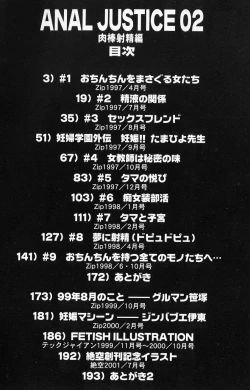 Page 4 of Anal Justice - Nikubou Shasei Hen