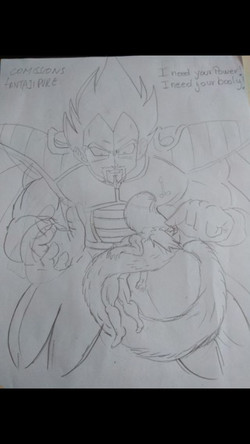 Download King Vegeta get power