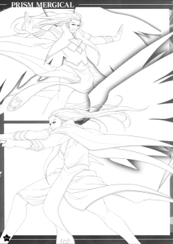 Page 175 of Prism Generations! Artbook