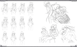 Page 101 of Natsu no Ame Visual Fanbook