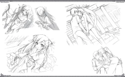 Page 136 of Natsu no Ame Visual Fanbook