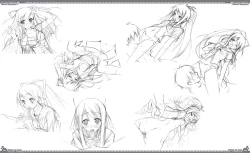 Page 137 of Natsu no Ame Visual Fanbook