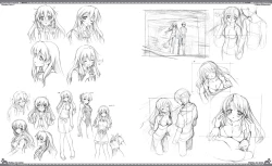 Page 147 of Natsu no Ame Visual Fanbook