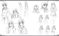 Page 152 of Natsu no Ame Visual Fanbook