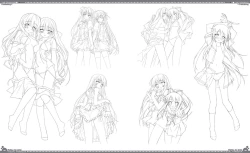 Page 87 of Natsu no Ame Visual Fanbook