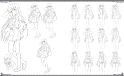 Page 91 of Natsu no Ame Visual Fanbook