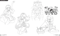 Page 101 of Cafe Sourire Visual Fanbook