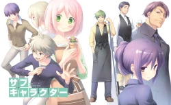 Page 74 of Cafe Sourire Visual Fanbook