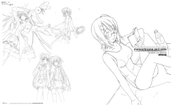 Page 15 of Yosuga no Sora Visual Fanbook