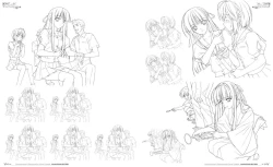 Page 28 of Yosuga no Sora Visual Fanbook