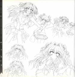 Page 112 of Mashiro-Iro Symphony illustration art book