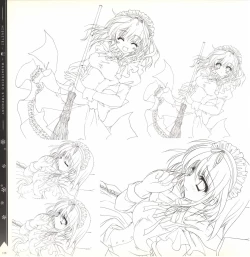 Page 128 of Mashiro-Iro Symphony illustration art book
