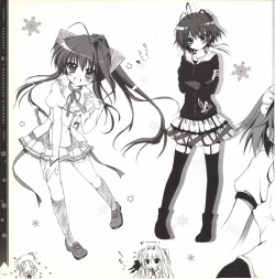 Page 160 of Mashiro-Iro Symphony illustration art book