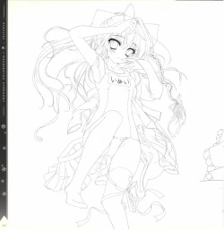 Page 42 of Mashiro-Iro Symphony illustration art book