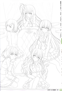 Page 89 of IxSHE Tell illustration art book