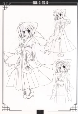 Page 4 of Piano no Mori no Mankai no Shita illustration art book