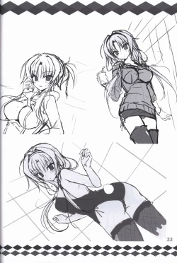 Page 21 of Kiniro Loveriche Visualworks GOLDEN WINTER BOOK