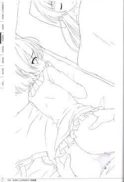 Page 30 of Pure x Connect illustration art book