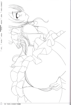 Page 50 of Pure x Connect illustration art book