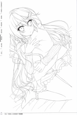 Page 56 of Pure x Connect illustration art book
