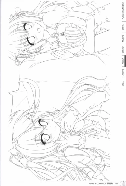 Page 57 of Pure x Connect illustration art book