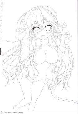Page 96 of Pure x Connect illustration art book