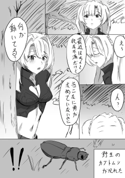 Page 1 of zeta insect manga