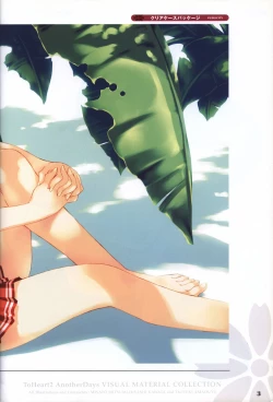 Page 4 of ToHeart2 AnotherDays  illustration art book