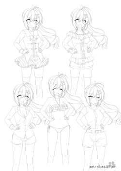 Page 6 of Sakura Hitohira Koimoyou Original Picture Collection