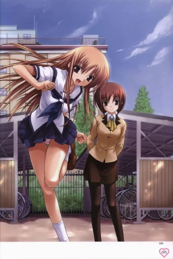 Page 26 of Shakkin Shimai＆Shakkin Shimai2 visual fanbook