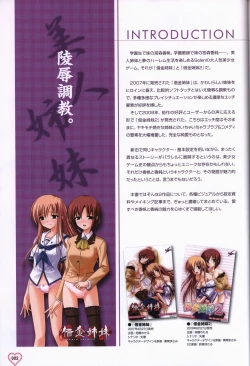 Page 4 of Shakkin Shimai＆Shakkin Shimai2 visual fanbook