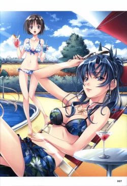 Page 10 of Sekai de Ichiban Dame na Koi Visual Fanbook