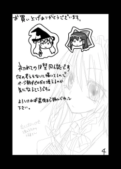 Page 3 of Osaisen no Orei ni Reimu ga Yasashiku Shite Kureru Hon.