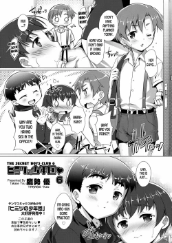 Page 1 of Himitsu no Shounen-dan 6 | The Secret Boys Club 6