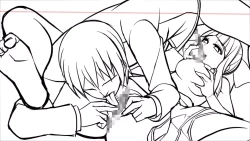 Page 141 of Netori GakuenRough Artbook