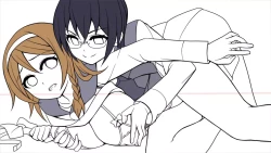 Page 21 of Netori GakuenRough Artbook