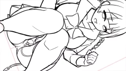 Page 265 of Netori GakuenRough Artbook