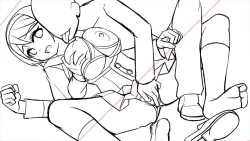 Page 28 of Netori GakuenRough Artbook