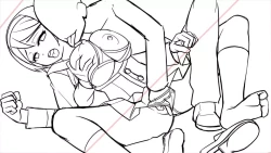 Page 30 of Netori GakuenRough Artbook