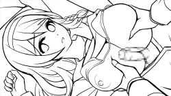 Page 45 of Netori GakuenRough Artbook