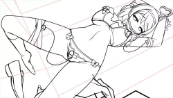 Page 66 of Netori GakuenRough Artbook