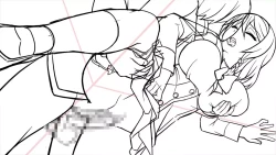 Page 84 of Netori GakuenRough Artbook