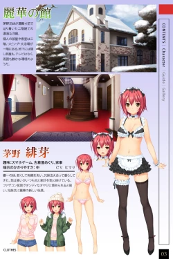 Page 3 of Reika no YakataMovie Edition Mini Visual Fanbook