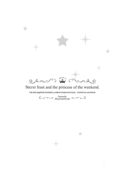 Page 24 of Secret feast and the princess of the weekend.