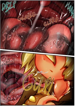 Page 3 of Yamame vore comic