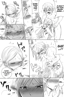 Page 8 of BreaWi no LinZel ga Hitasura Ichaicha Shite Sukebe na Koto Suru Manga | A BoTW manga where Link and Zelda earnestly flirt and do lewd things