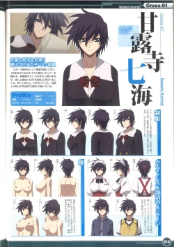 Page 22 of Cross Days Visual Fan Book