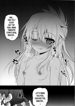 Page 13 of Kuro ga Monohoshigao de Maryoku Sakushu Shite Kuru Hon | A Book Where Kuro Milked Mana While Looking Like She Really Wants It