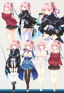 Page 13 of 白刃きらめく恋しらべ Shiraha Art Book